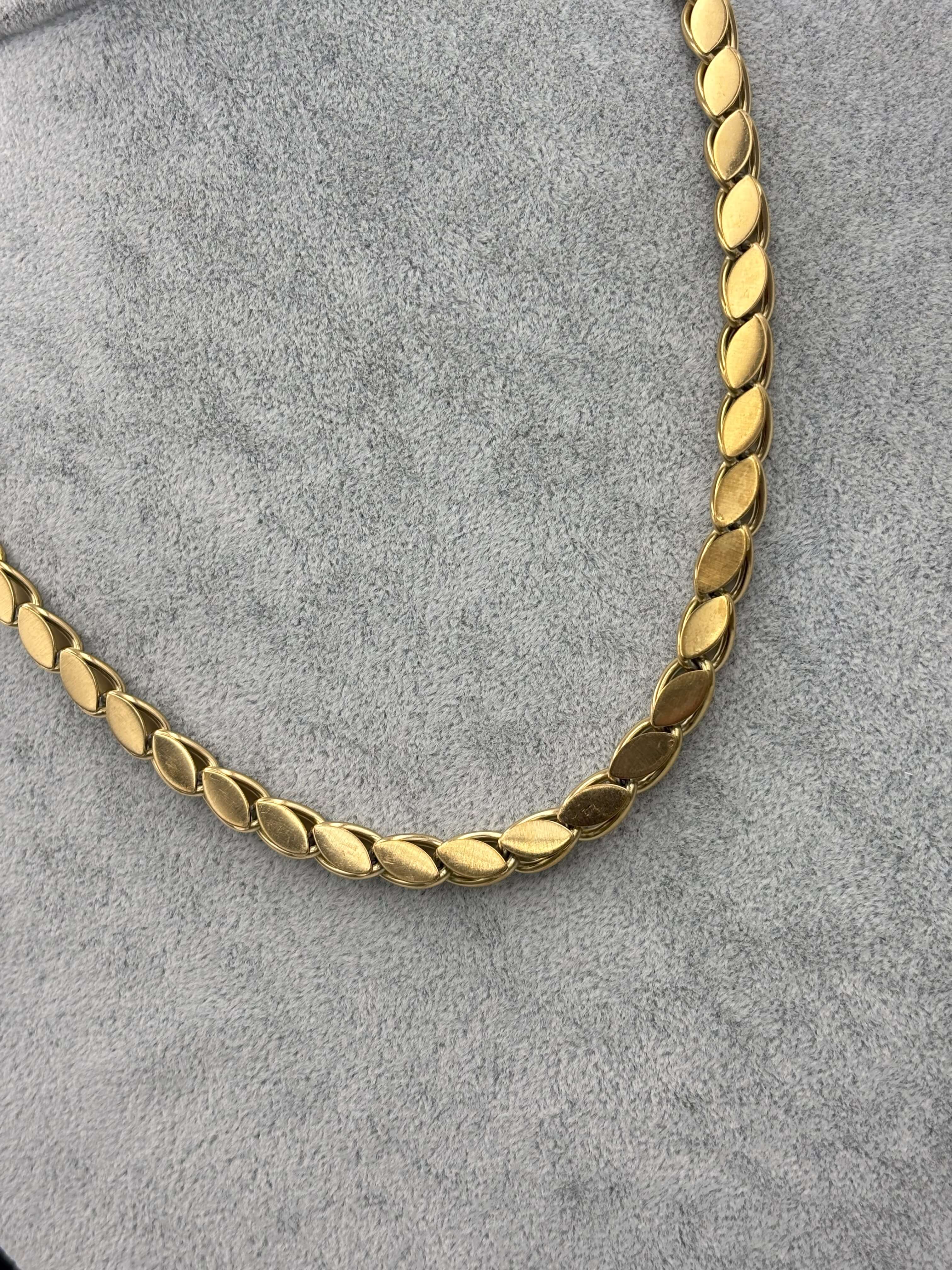 ÇELİK ARPA ZİNCİR KOLYE(45CM)